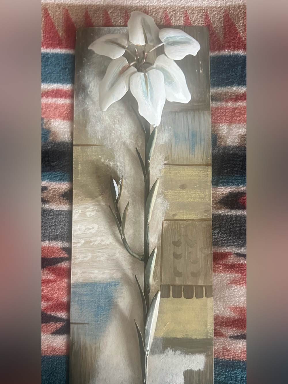 NEW Vintage 3D Floral Wall Art